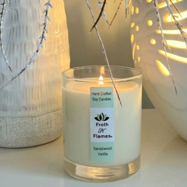 classic soy candle earthy